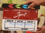 Chiranjeevi was in attendance at the mahurat ceremony of Spirit.