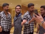 Shreyas Iyer loosing his cool on security personnel. Shreyas Iyer loosing his cool on security personnel.