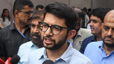Thackeray alleged that since schools are running in hybrid mode and employees are compelled to take sick leaves, productivity is getting affected. (PTI file photo) Thackeray alleged that since schools are running in hybrid mode and employees are compelled to take sick leaves, productivity is getting affected. (PTI file photo)