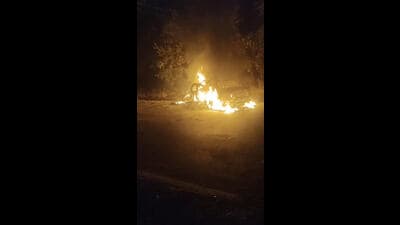 Accident happened on Dirba-Patran road late Saturday night.