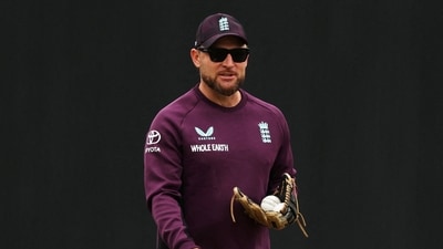 Brendon McCullum during practice. (Action Images via Reuters)