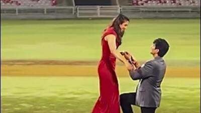 Mandhana had announced her engagement to Muchhal shortly after India’s triumphant 2025 World Cup campaign, (Instagram / PTI) Mandhana had announced her engagement to Muchhal shortly after India’s triumphant 2025 World Cup campaign, (Instagram / PTI)