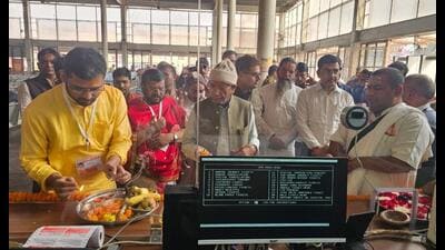 The service was formally inaugurated on Sunday by Champat Rai. (HT Photo)