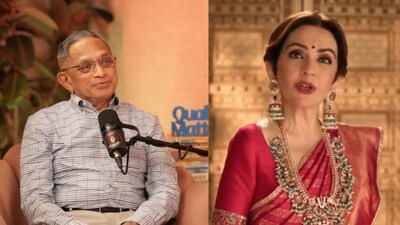 Nita Ambani visited the Bengaluru jewellery store 15-20 years ago. (Instagram/@justcuriousindia ) Nita Ambani visited the Bengaluru jewellery store 15-20 years ago. (Instagram/@justcuriousindia )