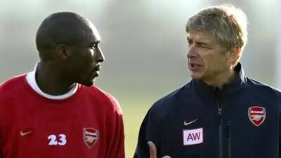In July 2001, Sol Campbell made a big move by joining Arsenal from Tottenham Hotspur. In July 2001, Sol Campbell made a big move by joining Arsenal from Tottenham Hotspur.