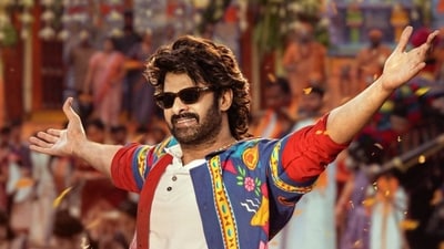 Prabhas showed off his dance moves in the first song from the album. Prabhas showed off his dance moves in the first song from the album.