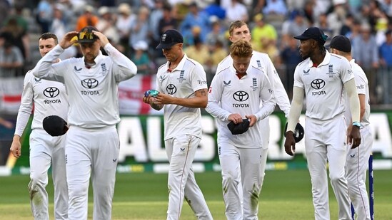 Australia hammered England by eight wickets in the first Ashes Test in Perth. (AFP)