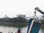 With only one survivor, search operations for the missing continued amidst challenges posed by the reservoir's depth. (REUTERS) With only one survivor, search operations for the missing continued amidst challenges posed by the reservoir's depth. (REUTERS)