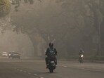 Thick smog engulfed the capital city in the early hours on Monday as air quality remained 'very poor'. Thick smog engulfed the capital city in the early hours on Monday as air quality remained 'very poor'.