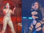 Jennifer Lopez performing at Netra Mantena-Vamsi Gadiraju's Udaipur wedding. Jennifer Lopez performing at Netra Mantena-Vamsi Gadiraju's Udaipur wedding.