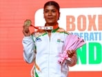 Ek hai tiger! Nikhat Zareen beat Chinese Taipei's Yi-Xuan Guo by a 5-0 unanimous decision to win Gold medal at the World Boxing Cup Final 2025, which was held in Greater Noida recently. Ek hai tiger! Nikhat Zareen beat Chinese Taipei's Yi-Xuan Guo by a 5-0 unanimous decision to win Gold medal at the World Boxing Cup Final 2025, which was held in Greater Noida recently.
