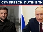 Hours after Zelensky's panic speech Hours after Zelensky's panic speech