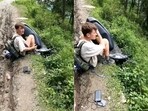 An Indian vlogger helped a foreign tourist stuck on a slippery Nepal track, and the viral video earned widespread appreciation online. An Indian vlogger helped a foreign tourist stuck on a slippery Nepal track, and the viral video earned widespread appreciation online.