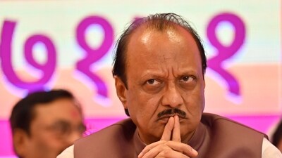 Maharashtra Deputy Chief Minister and NCP chief Ajit Pawar (File) (Photo by Anshuman Poyrekar/ Hindustan Times)