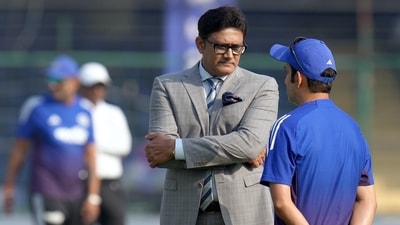 Anil Kumble is not impressed with head coach Gautam Gambhir's approach regarding constant shuffling in India's batting line-up in Tests. (PTI) Anil Kumble is not impressed with head coach Gautam Gambhir's approach regarding constant shuffling in India's batting line-up in Tests. (PTI)
