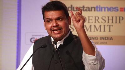 Commenting on the political situation in Maharashtra, Fadnavis said the BJP was in talks with the Shiv Sena to bring them back on board. (Sanjeev Verma/HT Photo) Commenting on the political situation in Maharashtra, Fadnavis said the BJP was in talks with the Shiv Sena to bring them back on board. (Sanjeev Verma/HT Photo)