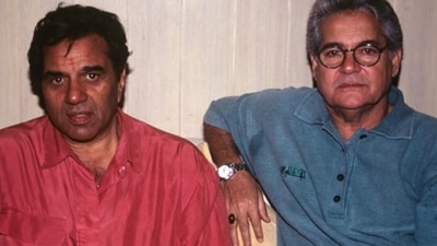 Dharmendra and Salim Khan Dharmendra and Salim Khan