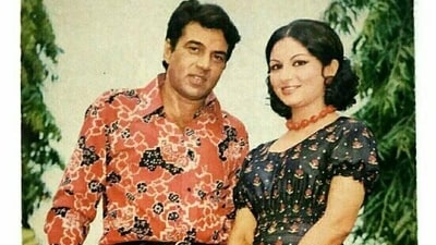 Dharmendra and Sharmila Tagore acted in numerous films together, like Anupama and Chupke Chupke. Dharmendra and Sharmila Tagore acted in numerous films together, like Anupama and Chupke Chupke.