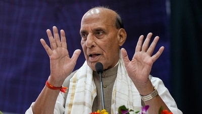 The defence minister stated that India’s response to the Pahalgam attack was firm and decisive. (PTI file)