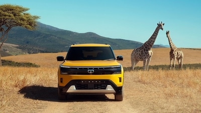 The Tata Sierra will be offered in petrol, diesel, and EV versions, catering to buyers of a wide range of preferences. The Tata Sierra will be offered in petrol, diesel, and EV versions, catering to buyers of a wide range of preferences.