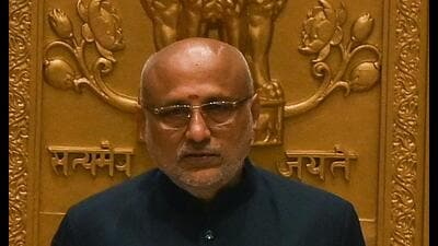 The bulletin assumes significance as newly elected Vice President CP Radhakrishnan will be presiding in the Rajya Sabha for the first time in the upcoming winter session that starts from December 1 (HT Photo) The bulletin assumes significance as newly elected Vice President CP Radhakrishnan will be presiding in the Rajya Sabha for the first time in the upcoming winter session that starts from December 1 (HT Photo)
