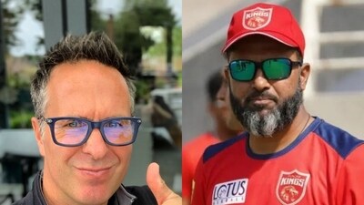 Michael Vaughan trolls Wasim Jaffer after India’s Guwahati collapse (X Images) Michael Vaughan trolls Wasim Jaffer after India’s Guwahati collapse (X Images)