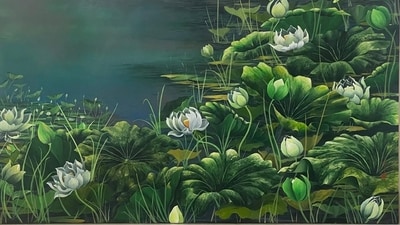 Meenu Goyal’s Collection Brings Serenity to the Fore at IMAGINE | The Art & Design Fair 2025 Meenu Goyal’s Collection Brings Serenity to the Fore at IMAGINE | The Art & Design Fair 2025