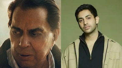 Dharmendra and Agastya Nanda Dharmendra and Agastya Nanda