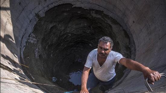 According to the status report, 165 high-yield wells in complexes attached to major water treatment plants at Haiderpur, Bhagirathi, Sonia Vihar and others produce 16.5 MGD. (Photo for representation)