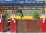 A PM SHRI school in Ludhiana. (HT Photo)