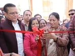 CM Rekha Gupta inaugurated Ayushman Arogya Mandir at Shakti Nagar on Tuesday. (Arvind Yadav/HT Photo)