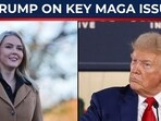 Karoline goes against Trump on key MAGA issue? Karoline goes against Trump on key MAGA issue?