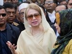 Bangladesh's former prime minister and Bangladesh Nationalist Party (BNP) chairperson Khaleda Zia.