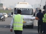 Officials said that the volunteers will be provided safety equipment, including reflector jackets, during the enforcement. (Parveen Kumar/HT) Officials said that the volunteers will be provided safety equipment, including reflector jackets, during the enforcement. (Parveen Kumar/HT)