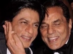 Shah Rukh Khan pens heartfelt tribute for Dharmendra on social media. Shah Rukh Khan pens heartfelt tribute for Dharmendra on social media.