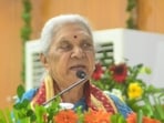 UP governor Anandiben Patel (HT File Photo)