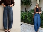 Barrel jeans are the latest style of denim that the internet is in love with!