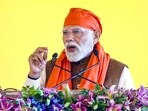 Prime Minister Narendra Modi speaks during a programme organised to mark the 350th martyrdom anniversary of Guru Tegh Bahadur, in Kurukshetra. Prime Minister Narendra Modi speaks during a programme organised to mark the 350th martyrdom anniversary of Guru Tegh Bahadur, in Kurukshetra.