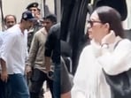 Ranbir Kapoor and Karisma Kapoor at Dharmendra’s Mumbai residence Ranbir Kapoor and Karisma Kapoor at Dharmendra’s Mumbai residence