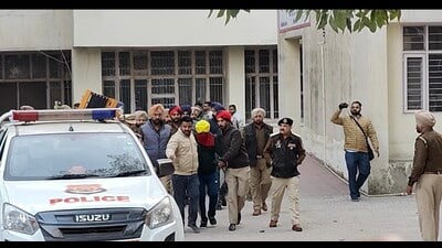 Accused was discharged on Tuesday morning, following which police immediately took him into custody and produced him in court. Accused was discharged on Tuesday morning, following which police immediately took him into custody and produced him in court.