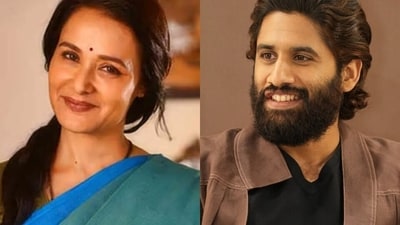 Amala Akkineni says Naga Chaitanya would live with his mother Lakshmi Daggubati in Chennai. Amala Akkineni says Naga Chaitanya would live with his mother Lakshmi Daggubati in Chennai.