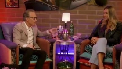 Lara Trump first denied claims that Donald Trump called a reporter 'piggy' but later acknowledged his imperfections on a Bill Maher podcast. Lara Trump first denied claims that Donald Trump called a reporter 'piggy' but later acknowledged his imperfections on a Bill Maher podcast.