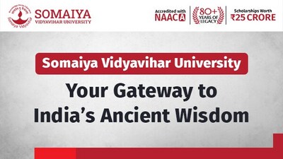 Somaiya Vidyavihar University Revives India’s Ancient Wisdom. (Source: SVU) Somaiya Vidyavihar University Revives India’s Ancient Wisdom. (Source: SVU)