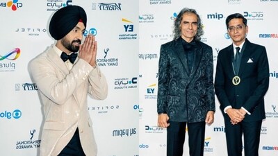 Diljit Dosanjh and Imtiaz Ali at International Emmy Awards 2025. Diljit Dosanjh and Imtiaz Ali at International Emmy Awards 2025.