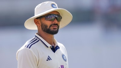 India's Nitish Kumar Reddy during the fourth day of the second Test against South Africa (PTI) India's Nitish Kumar Reddy during the fourth day of the second Test against South Africa (PTI)