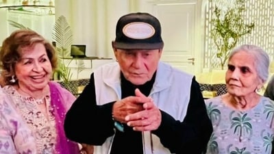 Inside Salim Khan's birthday bash with Helen and Salma Khan. Inside Salim Khan's birthday bash with Helen and Salma Khan.