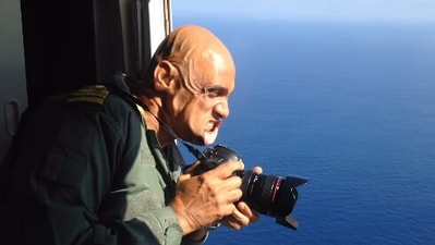 A former Indian Navy officer had stunned viewers with a high altitude photography clip showing his skin rippling in fierce winds. (Instagram/nattysingh)