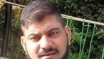 The deceased, identified as Ravinder Kumar. The deceased, identified as Ravinder Kumar.