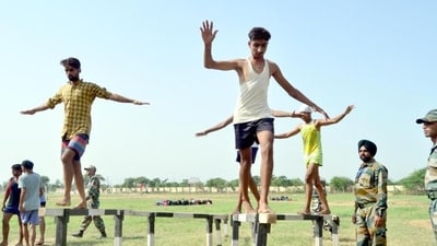 Fourth recruitment rally of Rajasthan state successfully concluded at Jodhpur (HT File) Fourth recruitment rally of Rajasthan state successfully concluded at Jodhpur (HT File)
