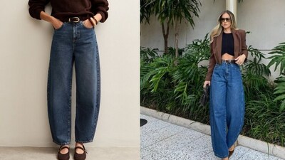 Barrel jeans are the latest style of denim that the internet is in love with! (Pinterest) Barrel jeans are the latest style of denim that the internet is in love with! (Pinterest)